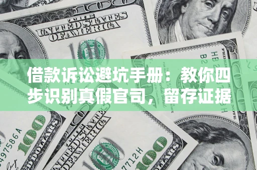 北京借款诉讼避坑手册：教你四步识别真假官司，留存证据不踩雷