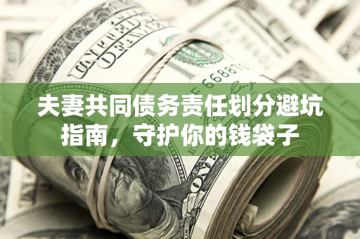 北京夫妻共同债务责任划分避坑指南，守护你的钱袋子