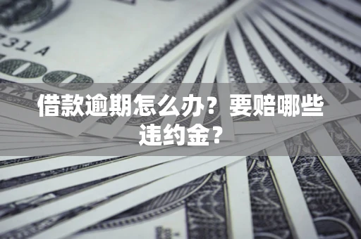 北京借款逾期怎么办？要赔哪些违约金？