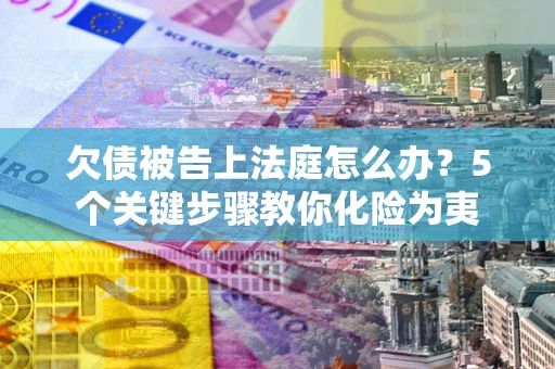 北京欠债被告上法庭怎么办？5个关键步骤教你化险为夷